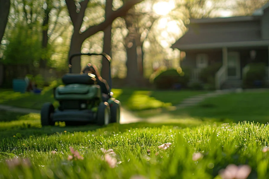 electric and battery lawn mowers